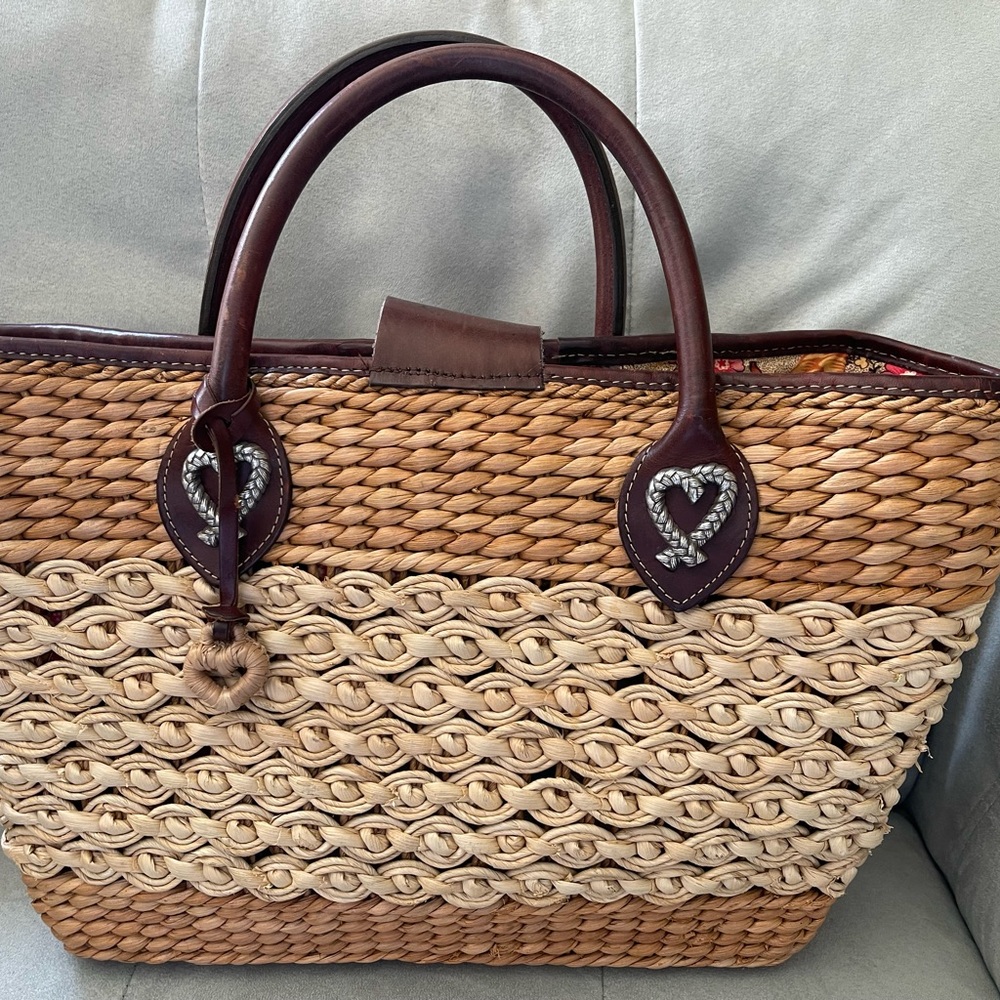 Brighton Straw Satchel